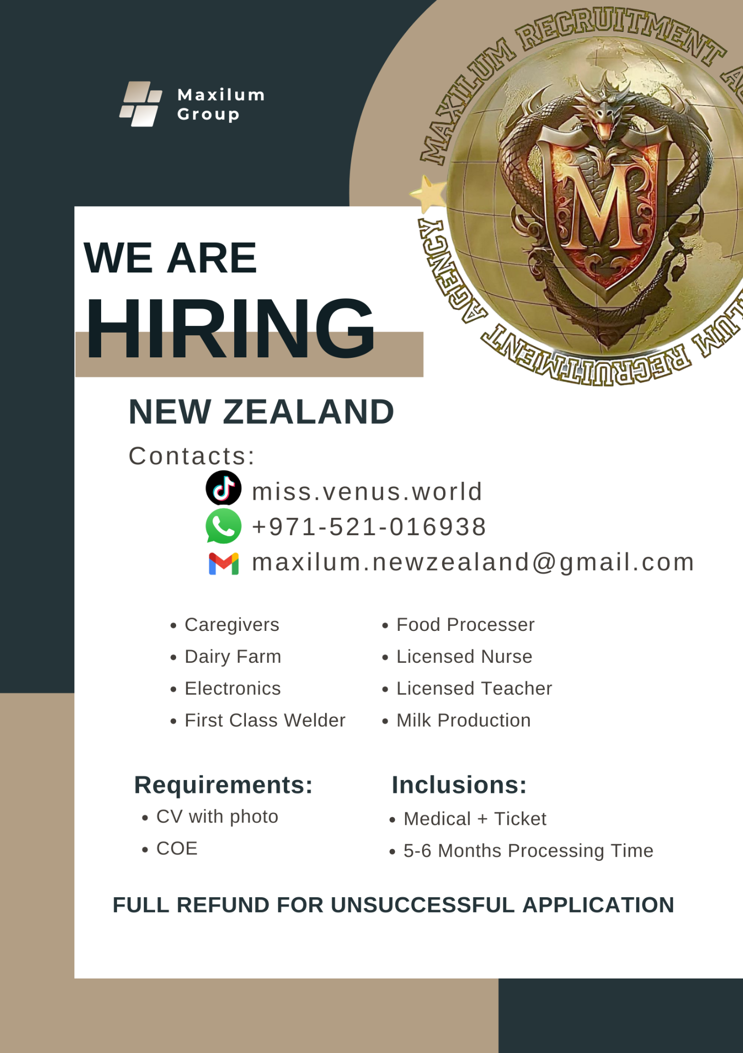 New Zealand Recruitment